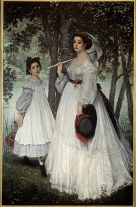 Les deux sœurs ou « portraits dans un parc »