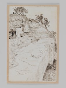 Tombes de la Vallée de Hinnom, illustration de La Vie de Notre Seigneur Jésus-Christ