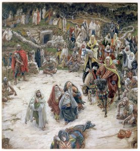 Ce que le Christ a vu depuis la croix, illustration pour La Vie du Christ, c.1886-96