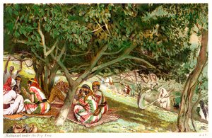 Nathanaël sous le figuier - Saint Jean, Bible