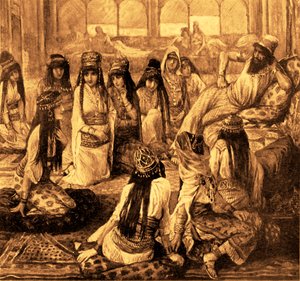 Salomon et son harem - Bible (Livre des Rois)