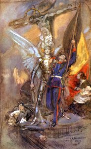 Saint Michel de Belgique par J.J. Shannon - James Jebusa Shannon