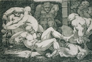 Ugolino et ses fils dans la tour de la famine