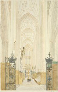 Transept de St Mary Redcliffe, vue vers le sud - James Johnson