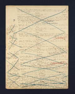 Manuscrit autographe de l