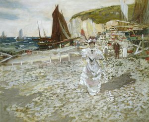 La plage de galets