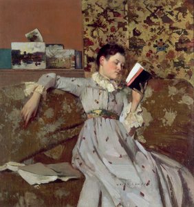 Caterina lisant un livre, c.1888