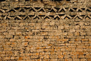 Mur de pierre aux RUINES DU GRAND ZIMBABWE, ZIMBABWE