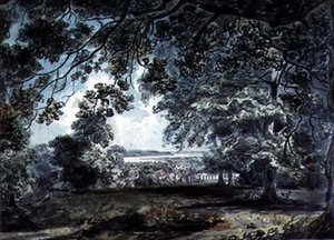 Charlton : Vue vers Woolwich - James M. Burnet