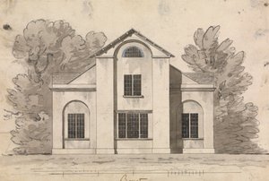 Dessin préparatoire pour le Design 1, Planche 1 d