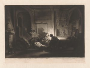 Sainte Famille le soir - James McArdell