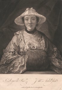 Lady Fenhoulet quand Mlle Anne Day - James McArdell