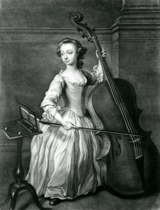 Portrait de Benjamin Hallett (mezzotinte)