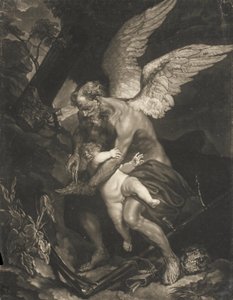 Le Temps rognant les ailes de Cupidon - James McArdell