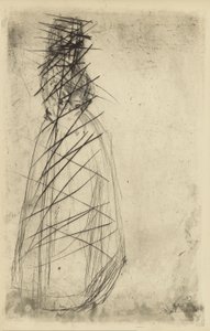 Impressions de plaques annulées par Whistler - Fumette debout - James Abbott McNeill Whistler