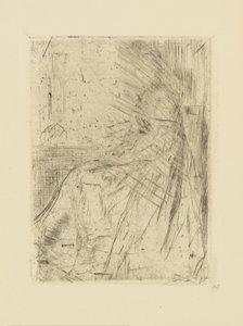 Impressions de plaques annulées par Whistler - Maude, assise - James Abbott McNeill Whistler