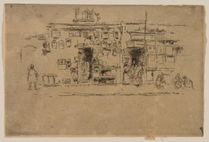 Cages à oiseaux, Chelsea - James Abbott McNeill Whistler