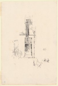 Coqs et poules, Hôtel Colbert - James Abbott McNeill Whistler