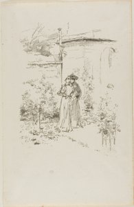 Confidences dans le jardin