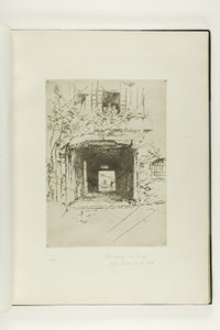 Porte et vigne - James McNeill Whistler