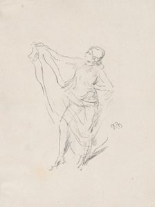 Modèle drapé, danse - James McNeill Whistler