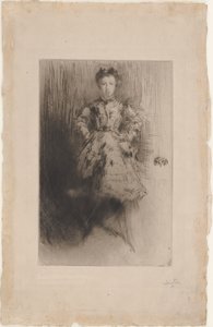 Elinor Leyland - James Abbott McNeill Whistler