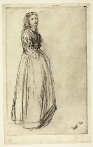 Fumette, debout - James Abbott McNeill Whistler