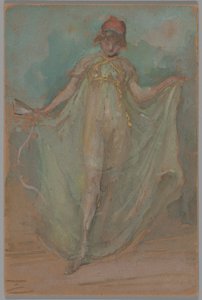 Vert et bleu : La danseuse - James McNeill Whistler
