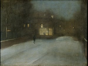 Gris et Or - Neige à Chelsea