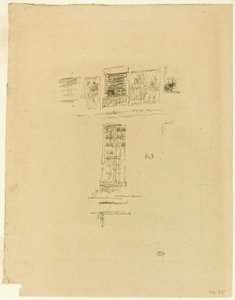 Hôtel Colbert, Fenêtres - James McNeill Whistler