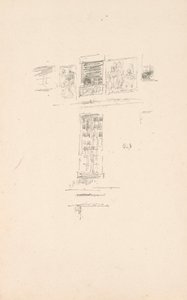 Hôtel Colbert, Windows - James McNeill Whistler