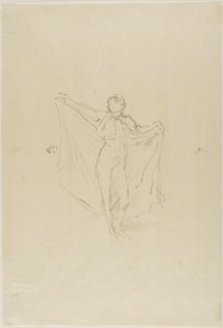La Danseuse : Une étude du nu - James Abbott McNeill Whistler