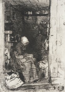 La Vieille aux Loques - James McNeill Whistler