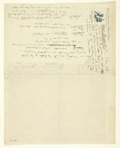 Lettre à William Heinemann avec corrections pour Eden contre Whistler : Le Baronet et le Papillon. Une Saint-Valentin avec un Verdict - James Abbott McNeill Whistler