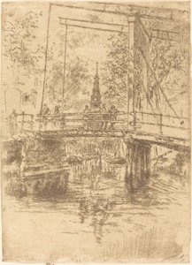 Petit pont-levis, Amsterdam - James Abbott McNeill Whistler
