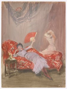 Milly Finch - James Abbott McNeill Whistler