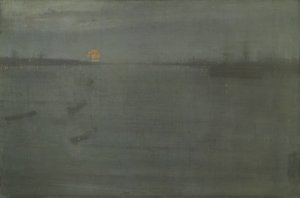 Nocturne : Bleu et or - Eau de Southampton - James McNeill Whistler