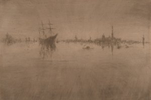 Nocturne, de Venise, une série de douze gravures (le "Premier ensemble de Venise") - James Abbott McNeill Whistler