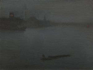 Nocturne en Bleu et Argent - James Abbott McNeill Whistler