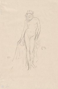 Modèle Nu, Debout