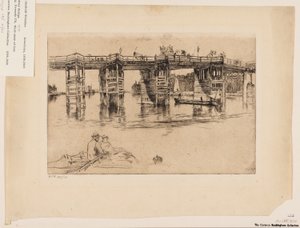 Vieux pont de Putney - James Abbott McNeill Whistler