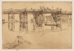 Vieux pont de Putney - James Abbott McNeill Whistler