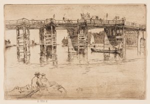 Vieux Pont de Putney - James Abbott McNeill Whistler