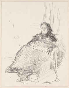 Étude de portrait : Mme Philip, No. 2 - James Abbott McNeill Whistler