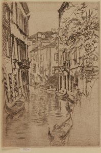 Canal tranquille - James Abbott McNeill Whistler