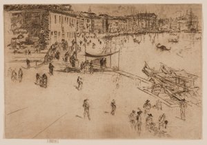 Riva, No. 2 - James Abbott McNeill Whistler