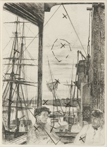 Rotherhithe - James Abbott McNeill Whistler