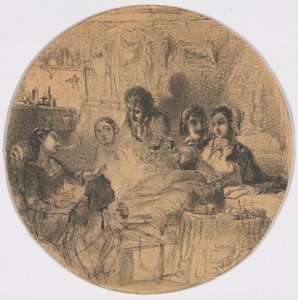 Scène de la vie de bohème