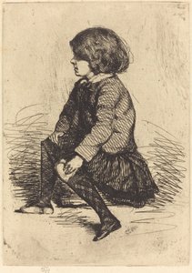 Seymour, assis - James Abbott McNeill Whistler