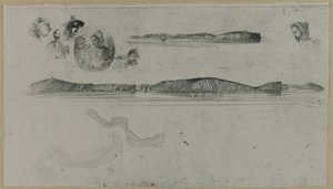 Croquis sur la plaque de l